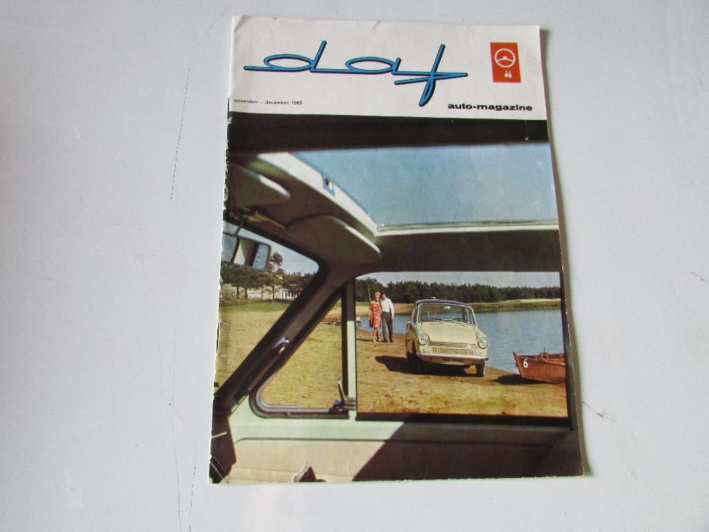 DAF ; 2 AUTO MAGAZINES, Livres, Autos | Brochures & Magazines, Utilisé, Autres marques, Enlèvement ou Envoi
