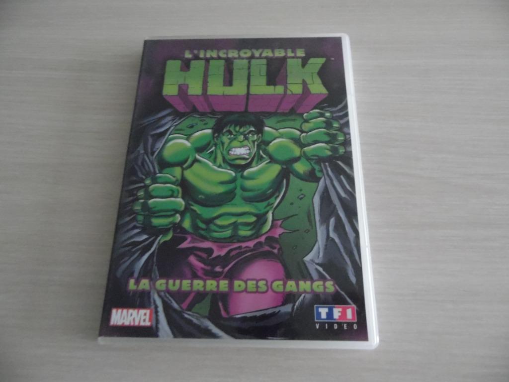 L'INCROYABLE HULK     LA GUERRE DES GANGS, Tekenfilm, Ophalen of Verzenden, Zo goed als nieuw, Alle leeftijden