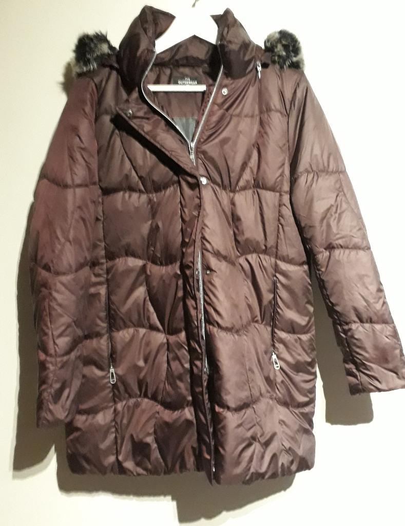 Doudoune brune à capuche, Kleding | Dames, C&A, Ophalen of Verzenden, Nieuw, Maat 38/40 (M)