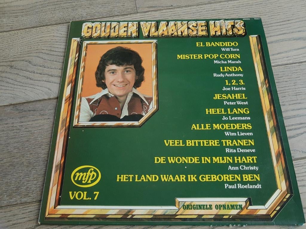Lp : gouden Vlaamse hits, Enlèvement ou Envoi, Comme neuf