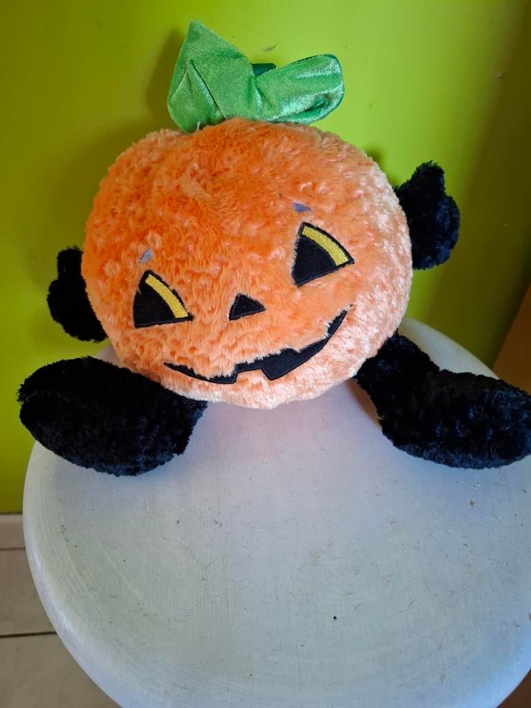 Pompoen knuffel, Kinderen en Baby's, Ophalen of Verzenden, Zo goed als nieuw