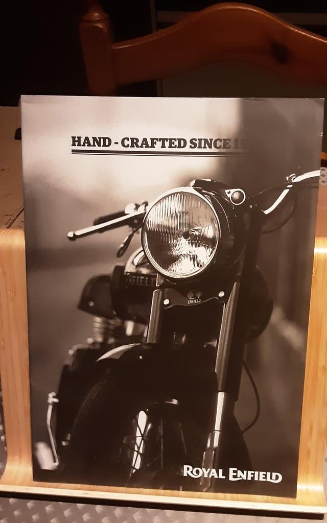 Royal enfield brochure, Ophalen of Verzenden