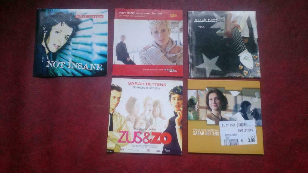 Sarah bettens cd singles, Ophalen of Verzenden