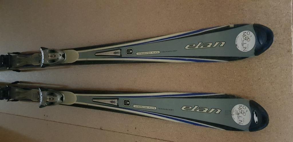 Carving ski's van het merk Elan in goede staat, 160 tot 180 cm, Gebruikt, Carve, Ophalen