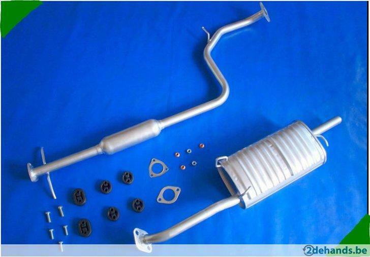 uitlaat hyundai excel 1.3 1.5 + mont.klemmen, Enlèvement ou Envoi, Neuf
