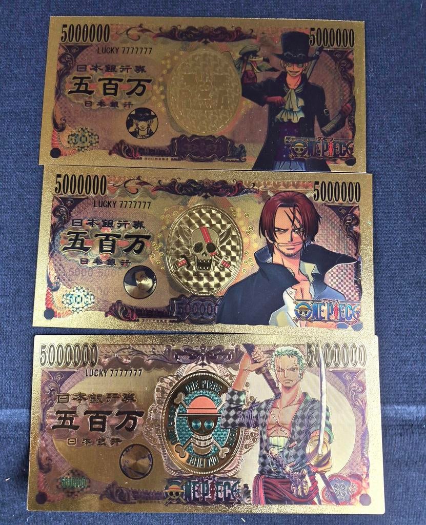One Piece 3-verzamelaarskaarten