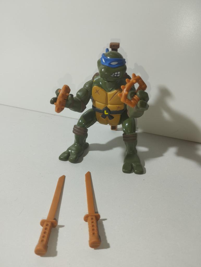 Turtles Ninja Somersault Samurai Leo uit 1993, Ophalen of Verzenden, Gebruikt