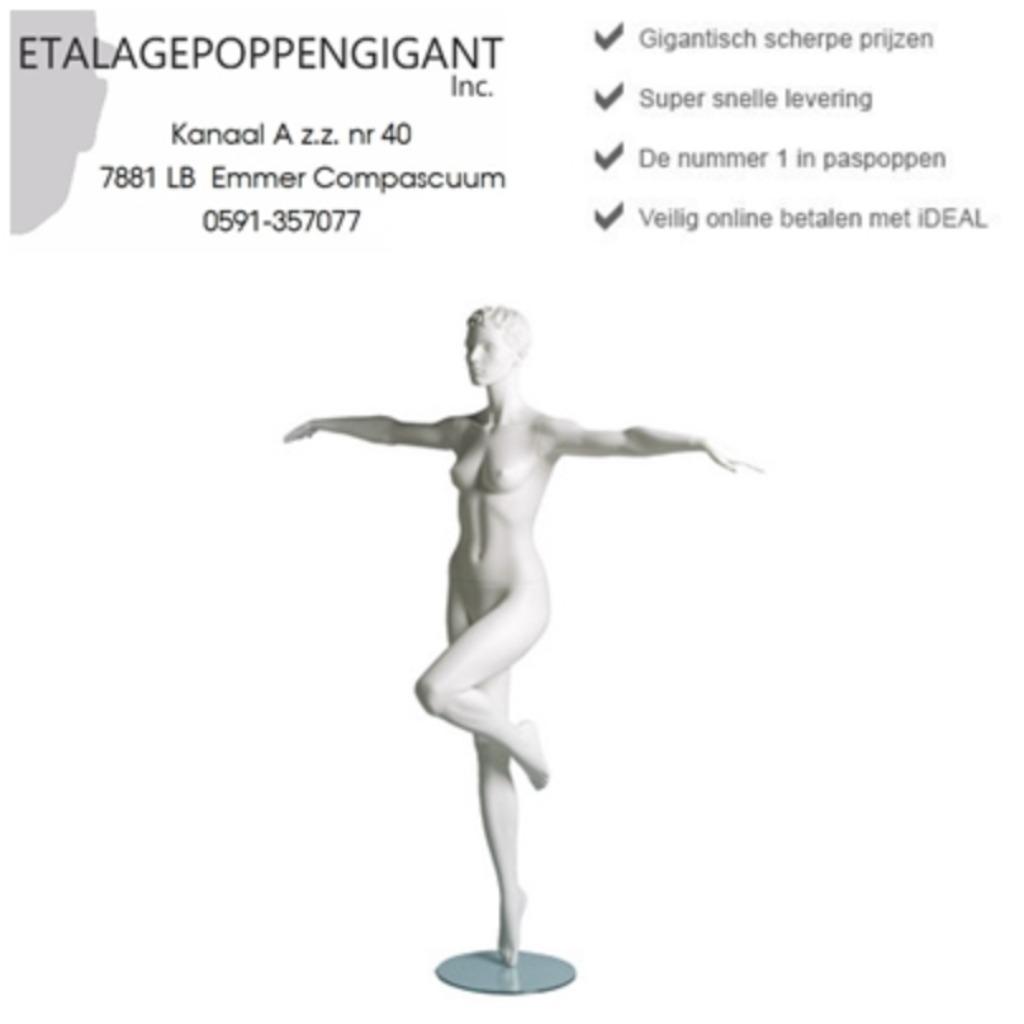 Etalagepoppen/Mannequins Nieuw in Turn / Aerobic Houding EPG, Sports & Fitness, Gymnastique, Neuf, Enlèvement ou Envoi, Autres couleurs