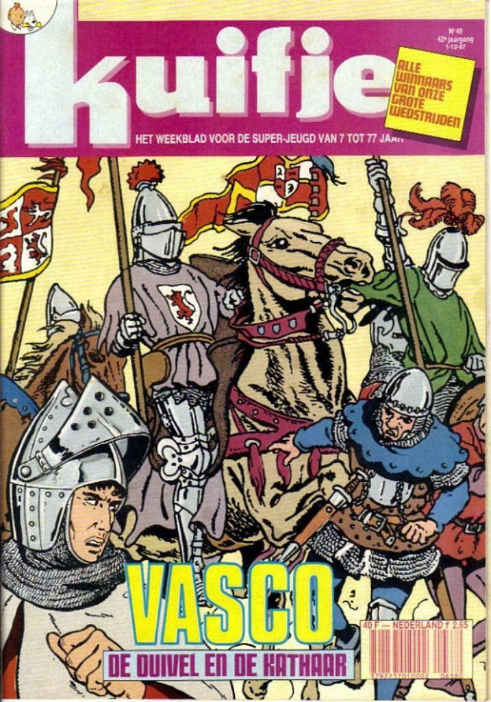 Weekblad Kuifje van 1-12-1987 , 42ste Jaargang, Nummer 49, Livres, BD | Comics, Utilisé, Plusieurs comics, Europe, Enlèvement ou Envoi
