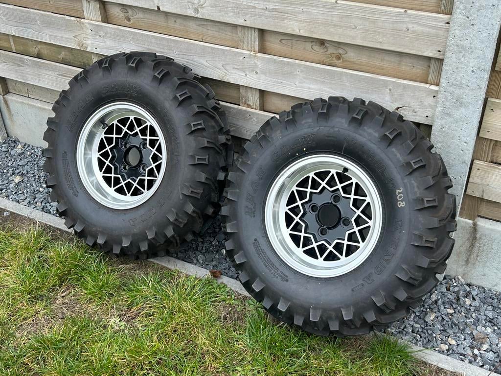 Quadbanden 4 x 100, Auto-onderdelen, Ophalen, Nieuw, Banden en Velgen