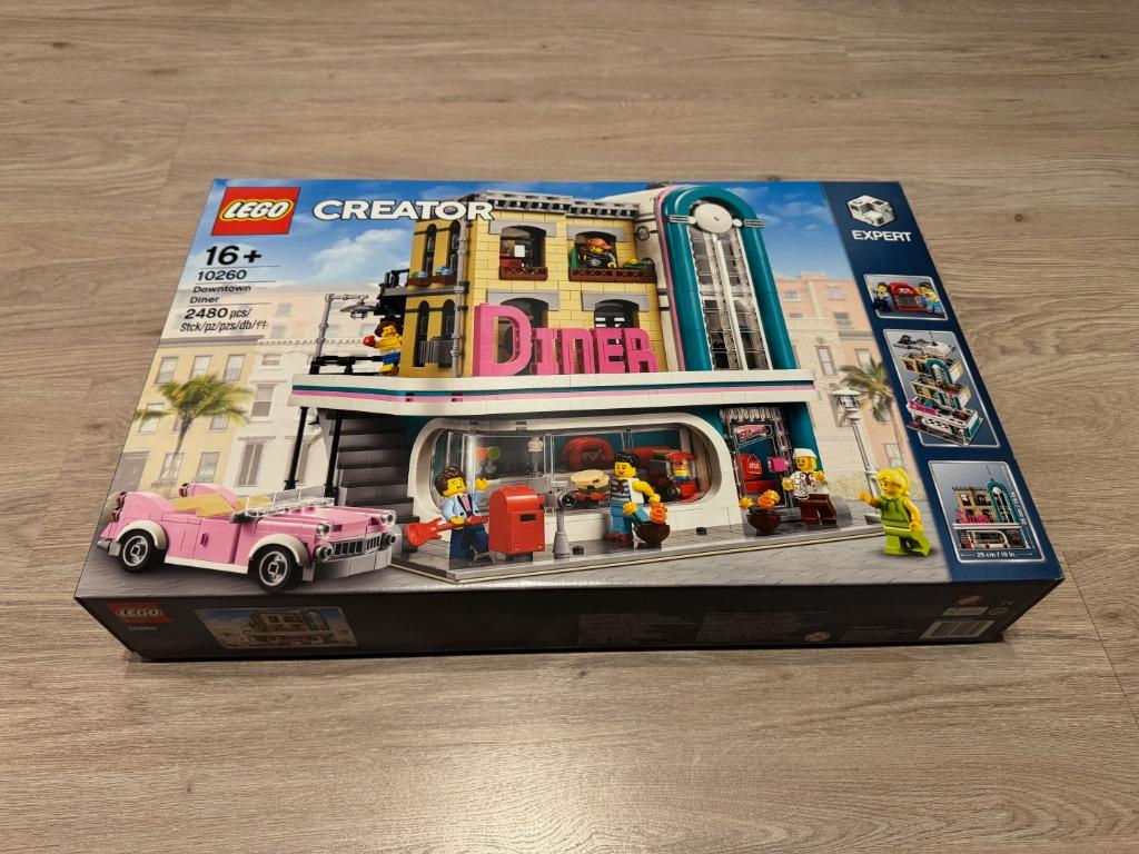 Lego Creator (Modular) - 10260 Downtown Diner, Enfants & Bébés, Jouets | Duplo & Lego, Enlèvement ou Envoi, Neuf, Ensemble complet