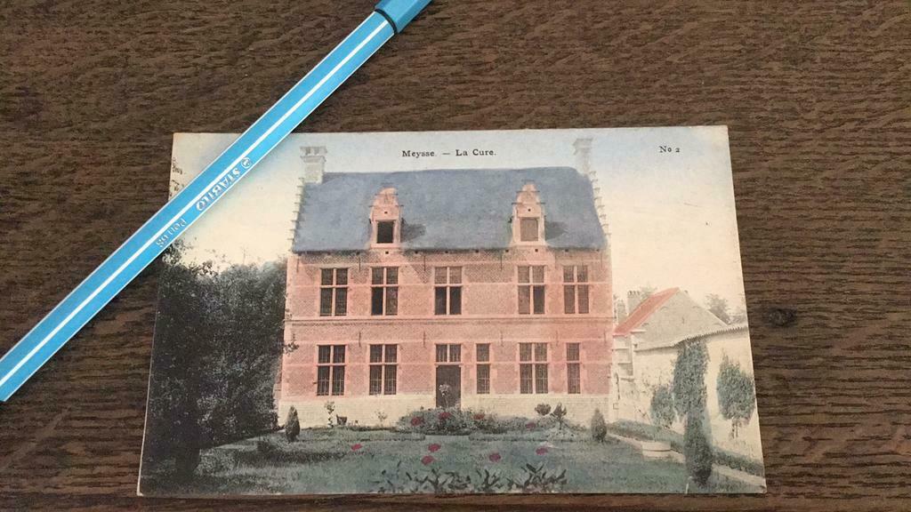 Meyse la cure carte colorisée