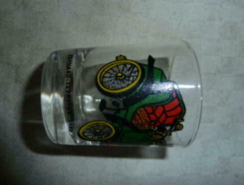 #F borrel glas " Panhard - Levassor 1895 ", Ophalen of Verzenden, Nieuw, Borrel- of Shotglas