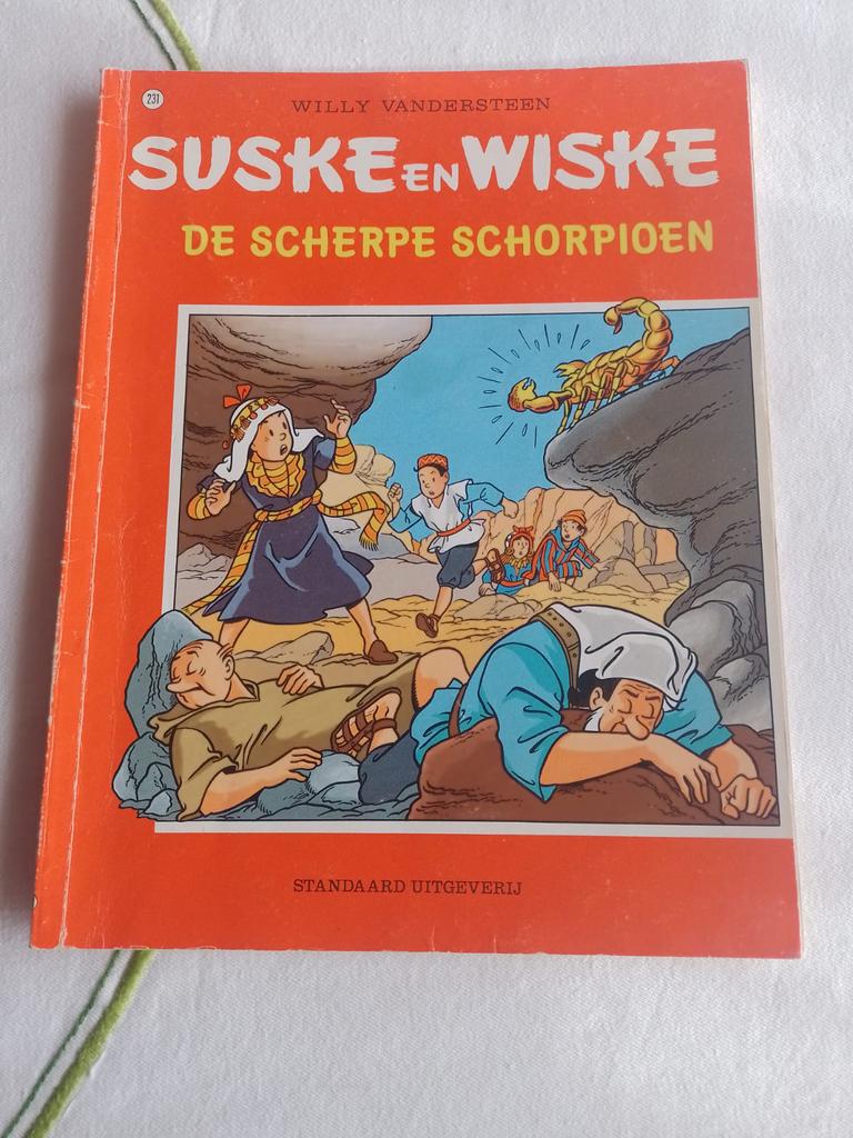 suske en wiske de scherpe schorpioen nr231, Enlèvement ou Envoi, Utilisé