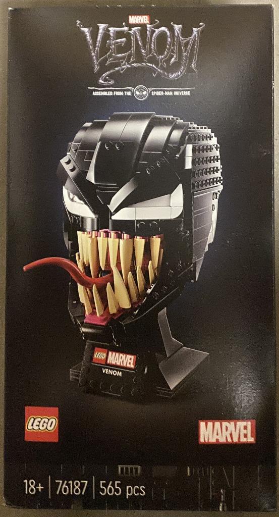 LEGO 76187 Marvel Spiderman Venom Mask, Enlèvement ou Envoi, Neuf, Ensemble complet, Lego