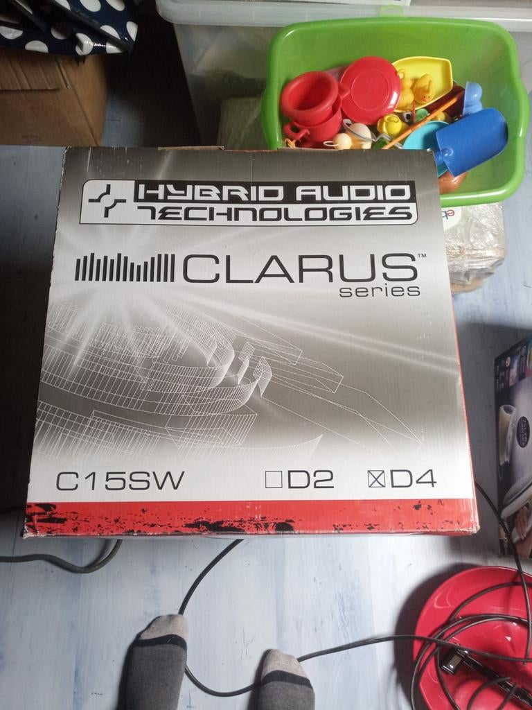 Hybrid audio Clarus 15 inch, Autos : Divers, Haut-parleurs voiture, Enlèvement, Comme neuf