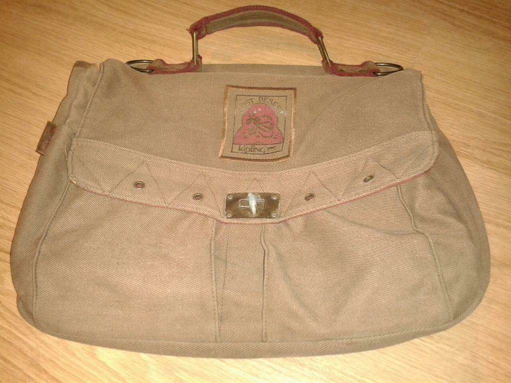 Cartable malette Kipling, 30 à 40 cm, Brun, Enlèvement, Utilisé