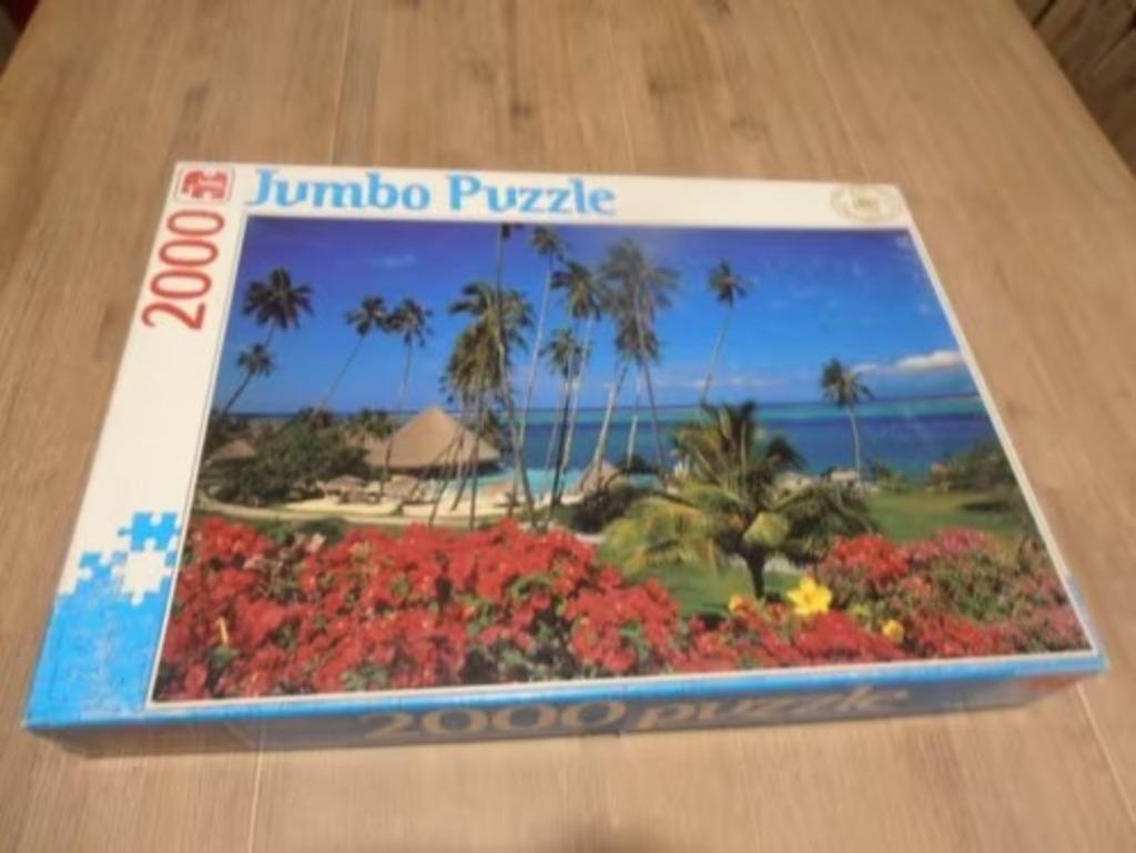 Puzzel 'Tahiti' 2000 stukjes, Ophalen