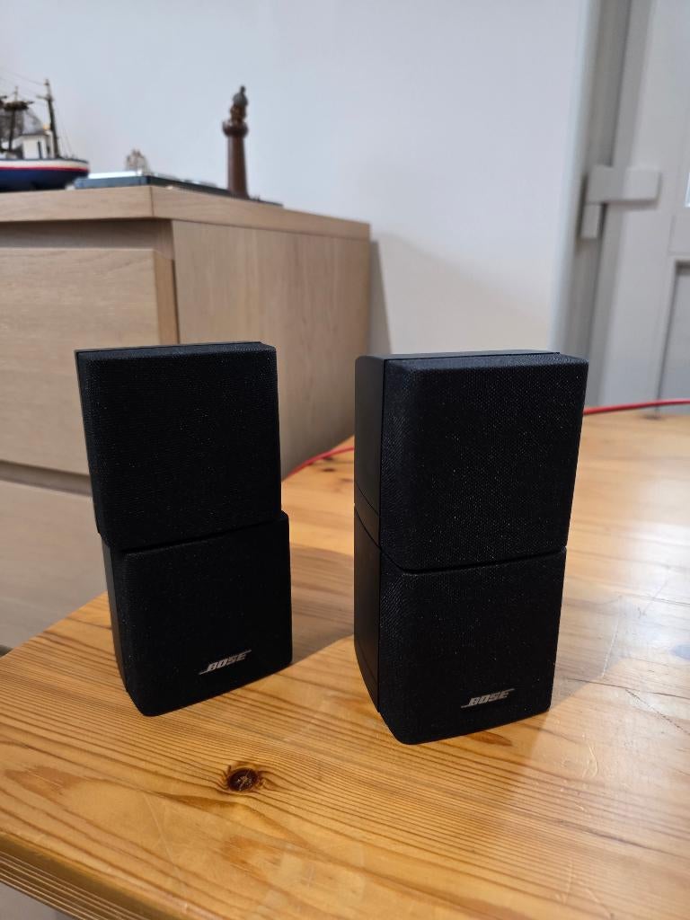 enceintes  bose acoustima, Comme neuf, Enlèvement, 120 watts ou plus, Autres types