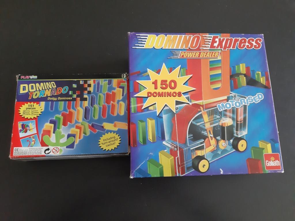 Domino blokjes (301 blokjes), Ophalen of Verzenden, Zo goed als nieuw