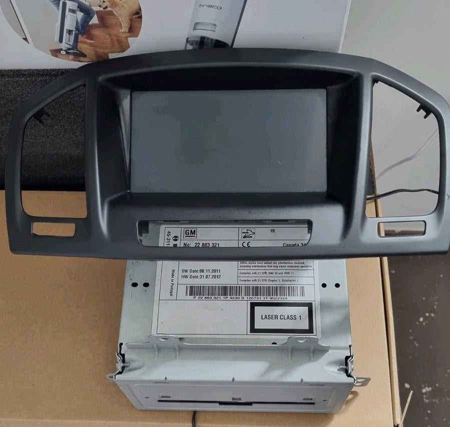Écran + radio d'origine Opel Insignia, Enlèvement, Utilisé
