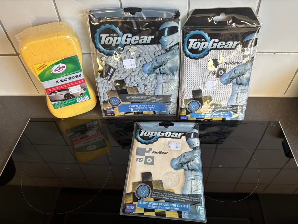 TopGear producten nieuw., Ophalen