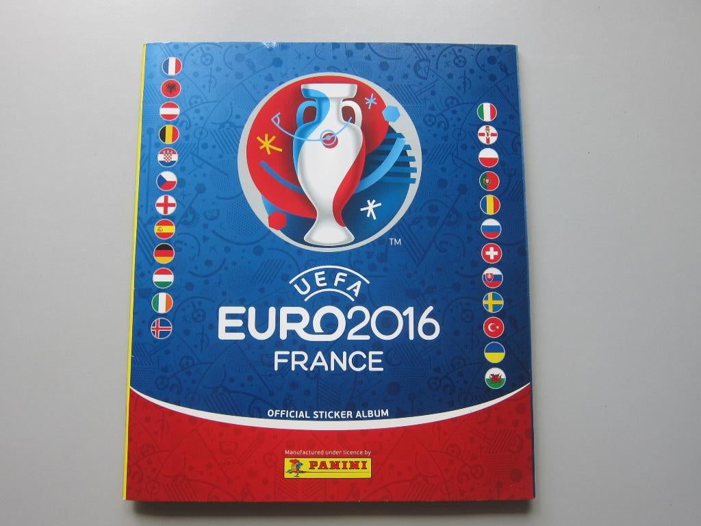 UEFA Euro 2016 France Panini (compleet), Enlèvement ou Envoi, Comme neuf, Autocollant
