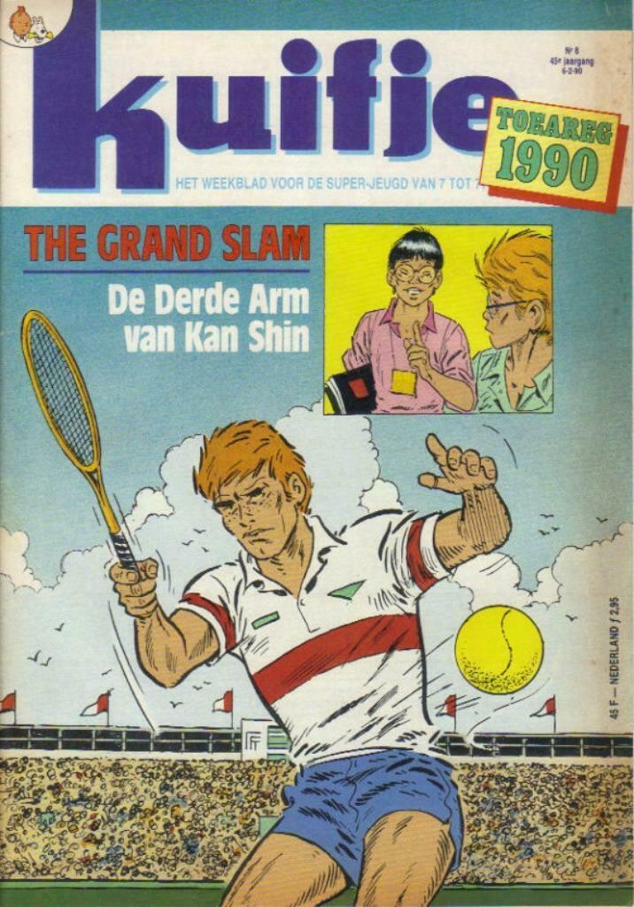 Weekblad Kuifje van 6-2-1990 , 45ste Jaargang, Nummer 6, Boeken, Strips | Comics, Gelezen, Meerdere comics, Europa, Ophalen of Verzenden