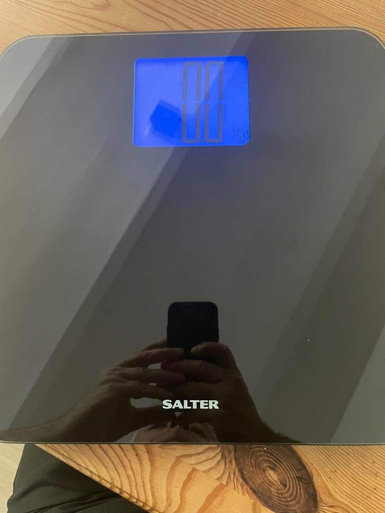 Salter 9275 BK3R | Elektronische personenweegschaal m, Ophalen, Zo goed als nieuw, Personenweegschaal