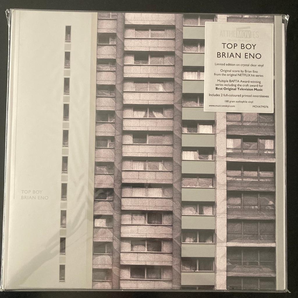 2LP Brian Eno - Top Boy (Limited Crystal Clear Vinyl), Cd's en Dvd's, Vinyl | Filmmuziek en Soundtracks, Nieuw in verpakking, Limited edition