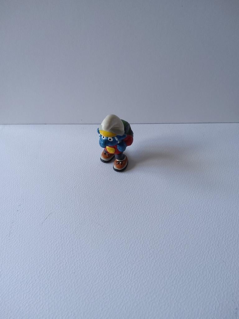 Schtroumpf Randonneur, Enlèvement ou Envoi, Comme neuf, Poupée, Figurine ou Peluche