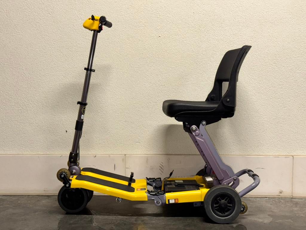 Voiturette electrique Luggie FREERIDER pliable scootmobiel, Enlèvement ou Envoi, Pliant, Comme neuf, Fauteuil roulant électrique