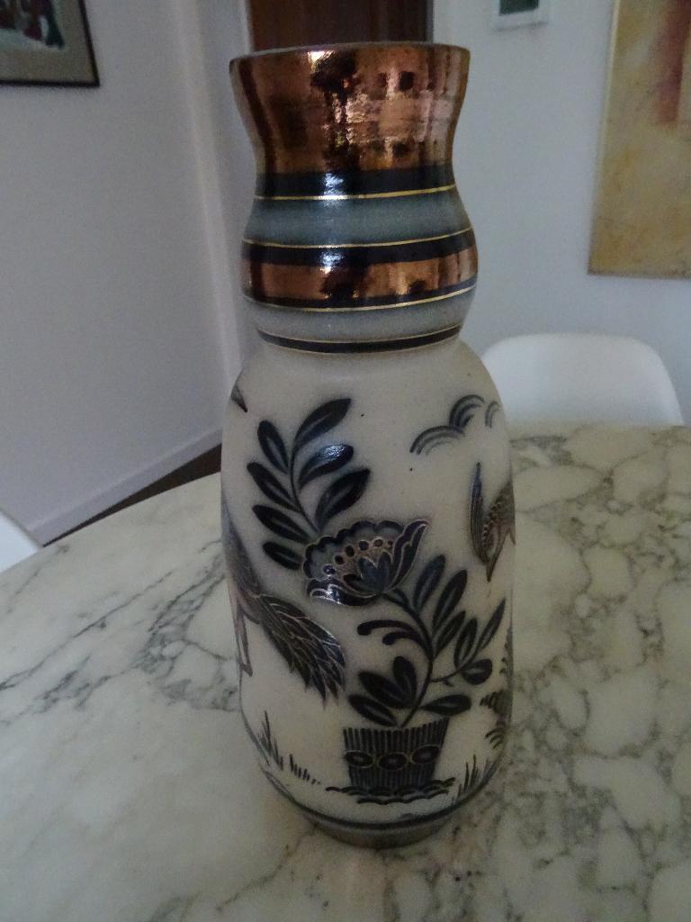 Vase ART DECO d'Emile LOMBART  à restaurer N  1, Antiquités & Art, Enlèvement ou Envoi