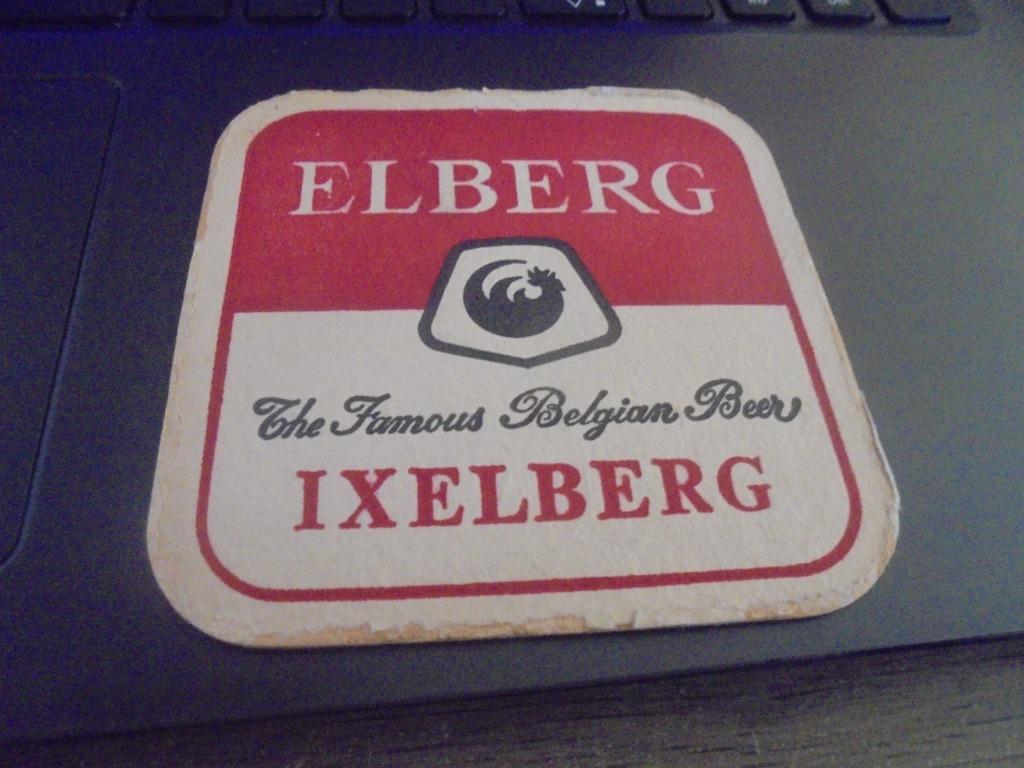 Elberg, Verzamelen, Biermerken, Ophalen of Verzenden, Zo goed als nieuw, Viltje(s)