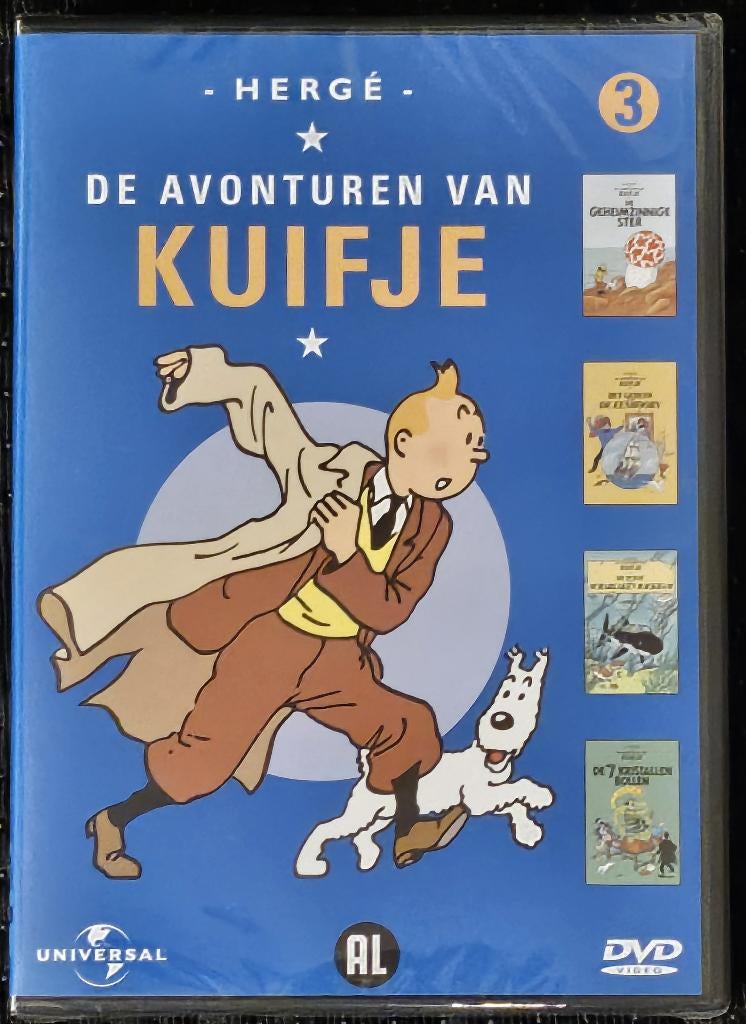De Avonturen van Kuifje, Enlèvement ou Envoi, Neuf, dans son emballage, Dessin animé