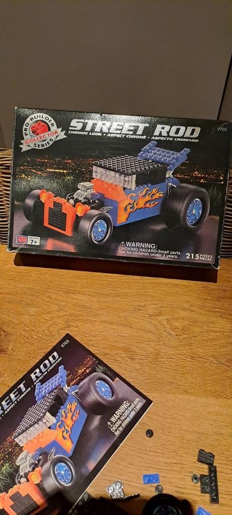 Mega bloks pro builder street rod 9705, Ophalen, Zo goed als nieuw