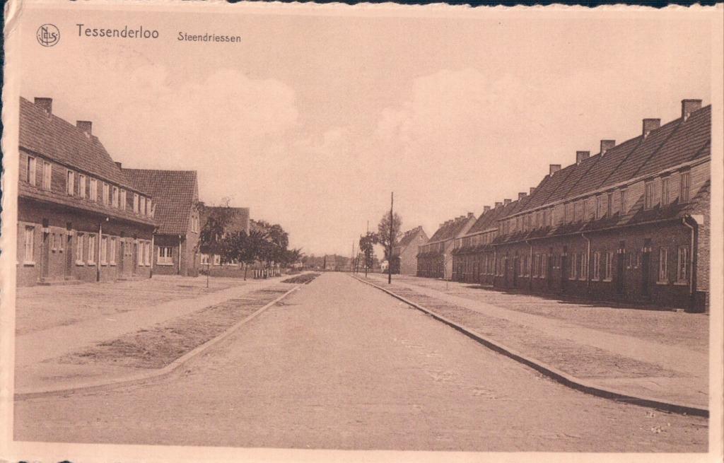 Tessenderlo Tessenderloo Steendriessen, Ophalen of Verzenden, 1920 tot 1940, Gelopen, Limburg