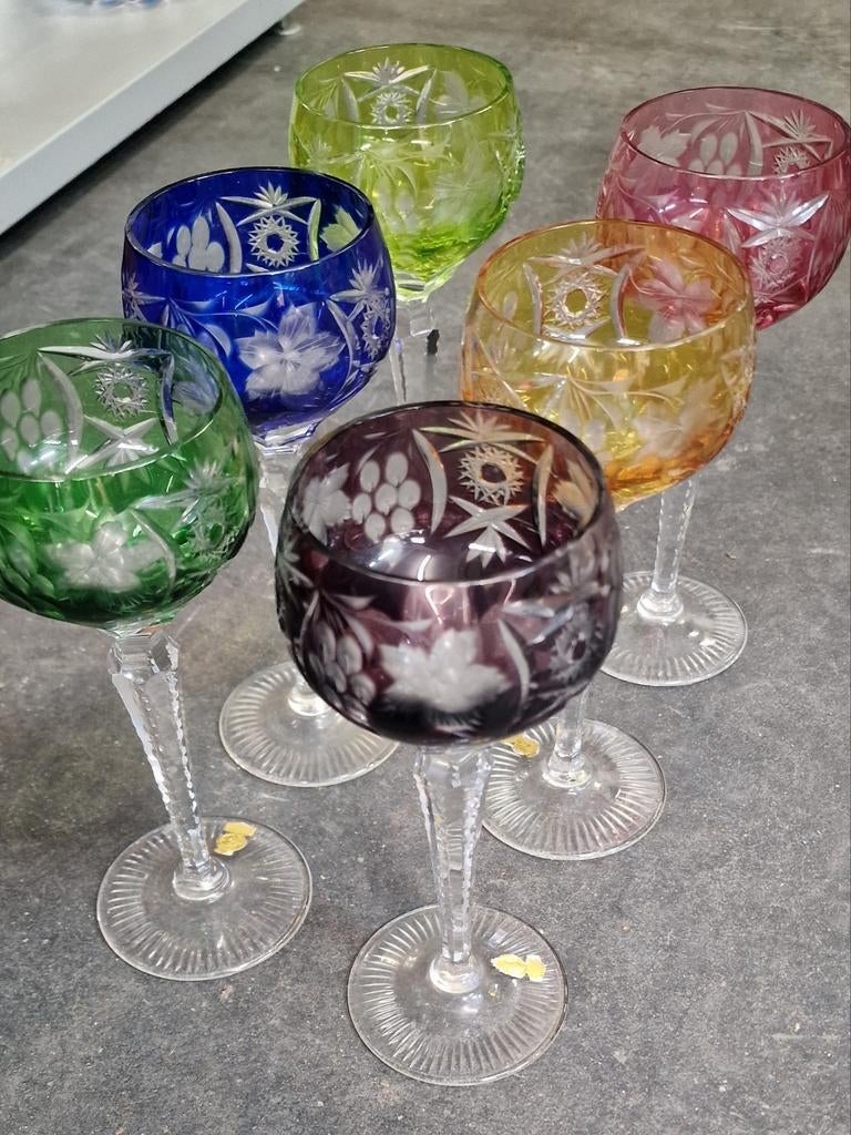 Lot de 6 verres en Cristal Nachtmann, Enlèvement