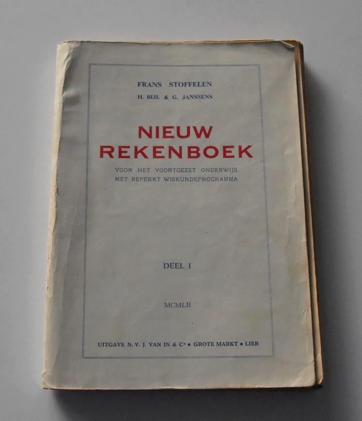 Nieuw rekenboek, Enlèvement ou Envoi
