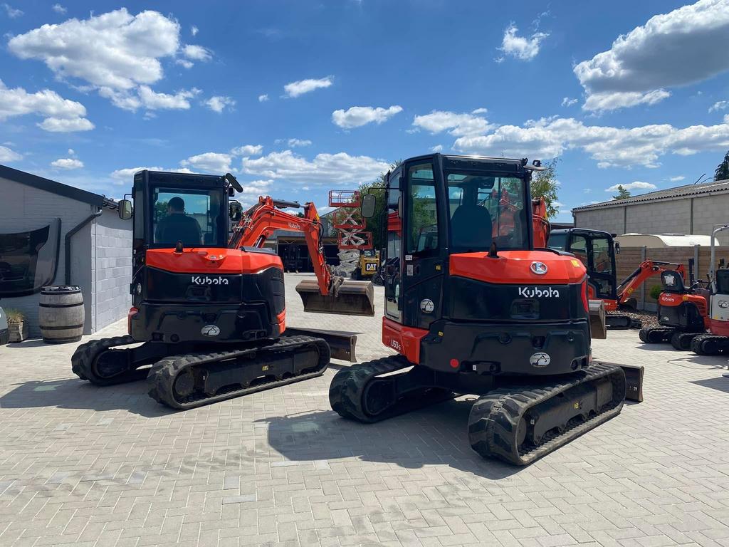 Kubota U50-5 ( 2 units ), Bricolage & Construction, Outillage | Autres Machines, Comme neuf, Enlèvement