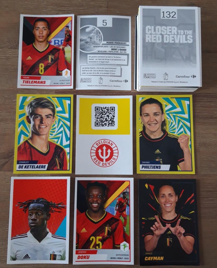 Panini Closer to the Red Devils Carrefour, Verzamelen, Ophalen of Verzenden, Nieuw, Poster, Plaatje of Sticker