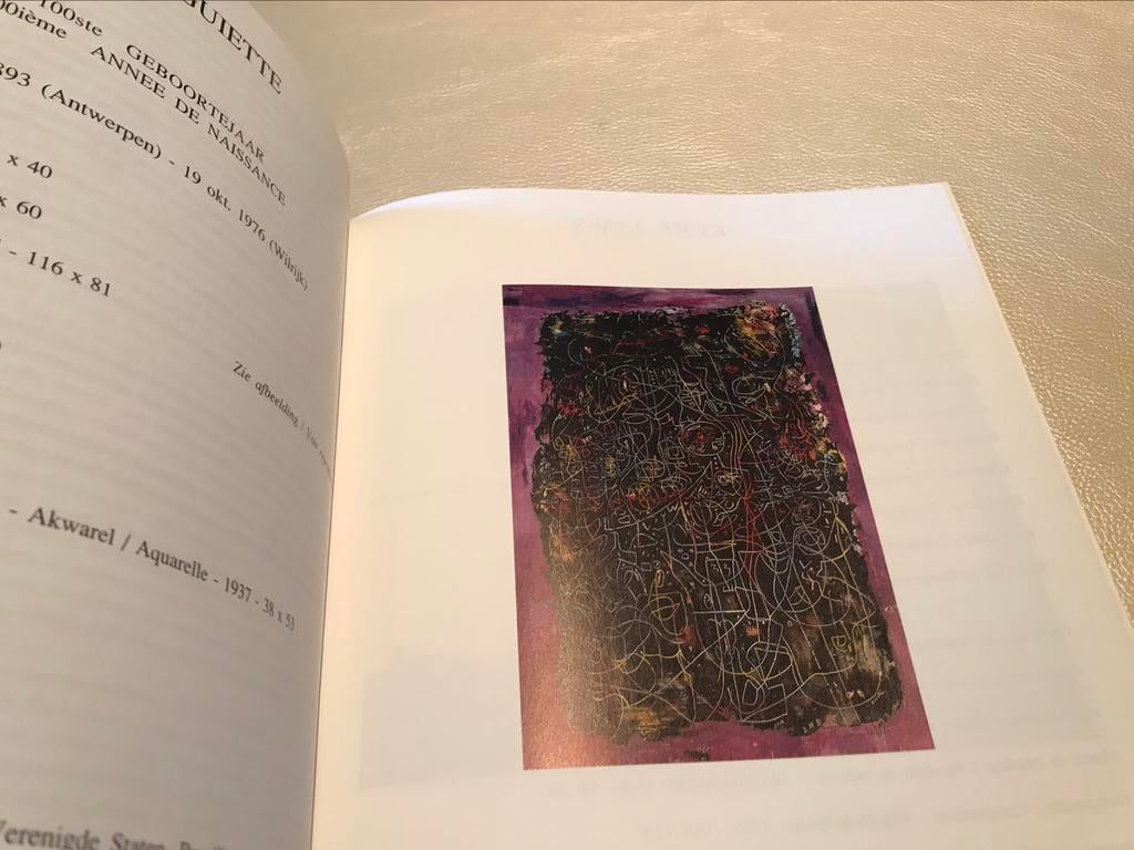 Résumés belges Vandenbranden Rets Peire Lewy Guiette, Enlèvement ou Envoi, Comme neuf, Peinture et dessin