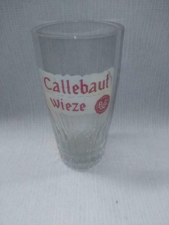 Bierglas Callebaut Wieze 4, Verzamelen, Biermerken, Ophalen of Verzenden, Gebruikt