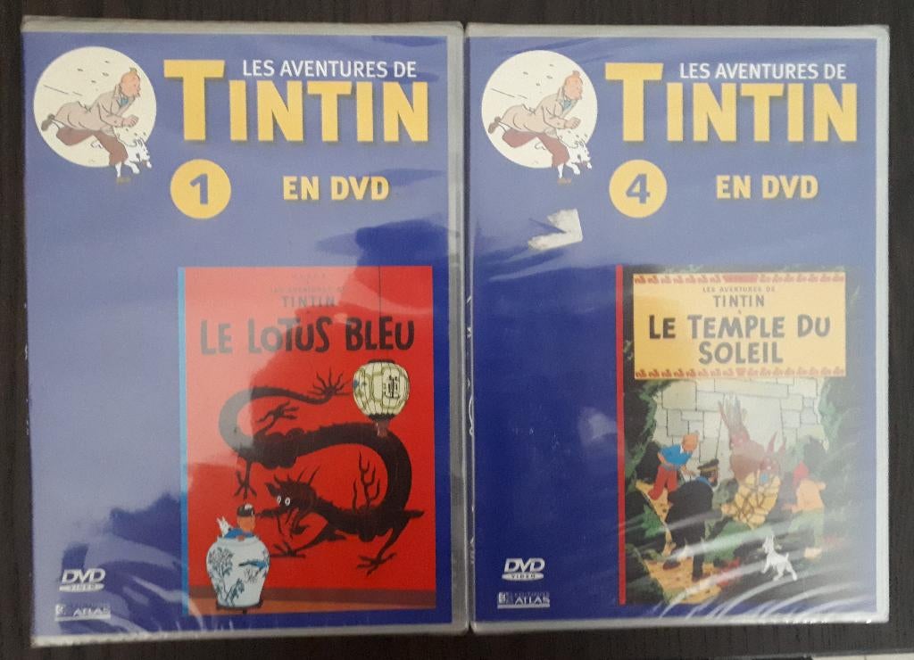 Les aventures de Tintin en DVD, Enlèvement, Tintin, Neuf, Autres types