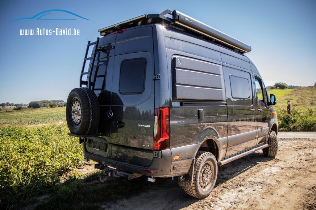 ADM Mercedes-Benz Sprinter Ghost Offroad 319 cdi Camper 4X4, Caravans en Kamperen, Mobilhomes, Buscamper of Camperbus, Tot en met 2