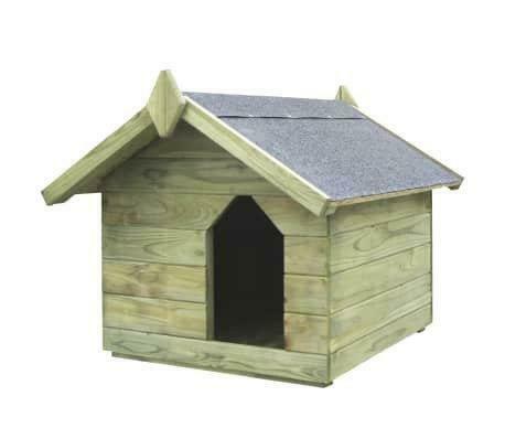 Niche géante 4 tailles bois FSC L au XXXL abri chien GEANT, Animaux & Accessoires, Envoi, Neuf