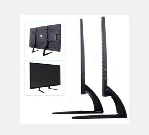 32-70 inch universele TV standaard / 2 poten - Zwart, TV, Hi-fi & Vidéo, Support de télévision, Enlèvement ou Envoi, Neuf