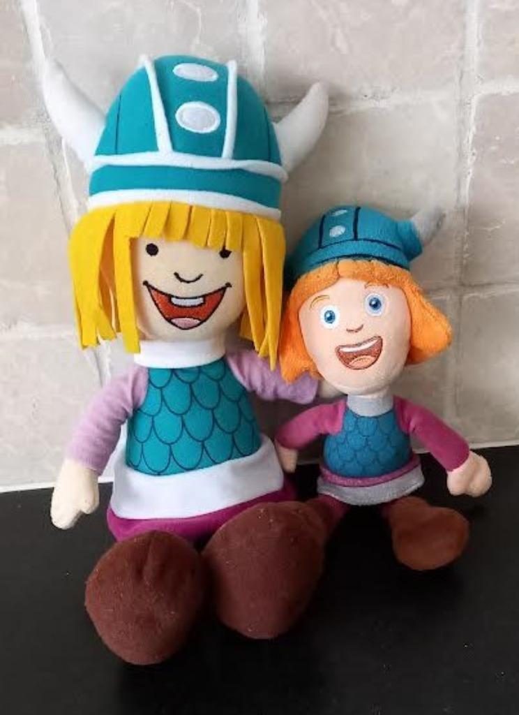 Knuffel Wickie De Viking Pop, Ophalen of Verzenden, Zo goed als nieuw