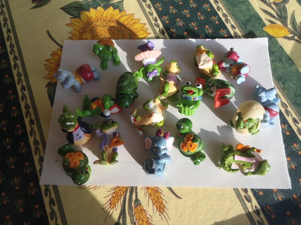 1 set van 19 Ferrero-figuren, Ophalen of Verzenden, Zo goed als nieuw