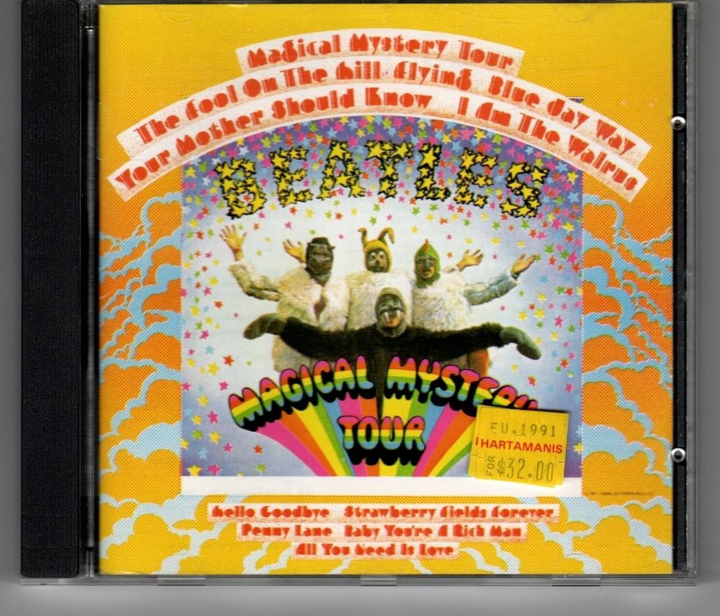 THE BEATLES - MAGICAL MYSTERY TOUR - CD - 1987 - UK+EUROPE, Ophalen of Verzenden, Gebruikt, Poprock